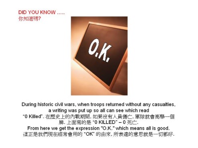 Dinge die man wissen sollte - Did you know - Wusstest du dass Dinge die man wissen sollte - Did you know - Wusstest du dass