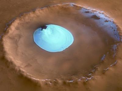 Astronomie Weltall Krater