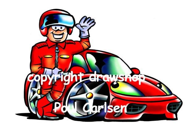 Ferrari Karikatur 2