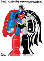Amalgam Superman-Batman-Robot