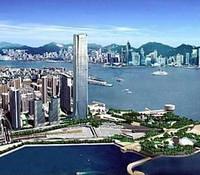 Wolkenkratzer-Hongkong